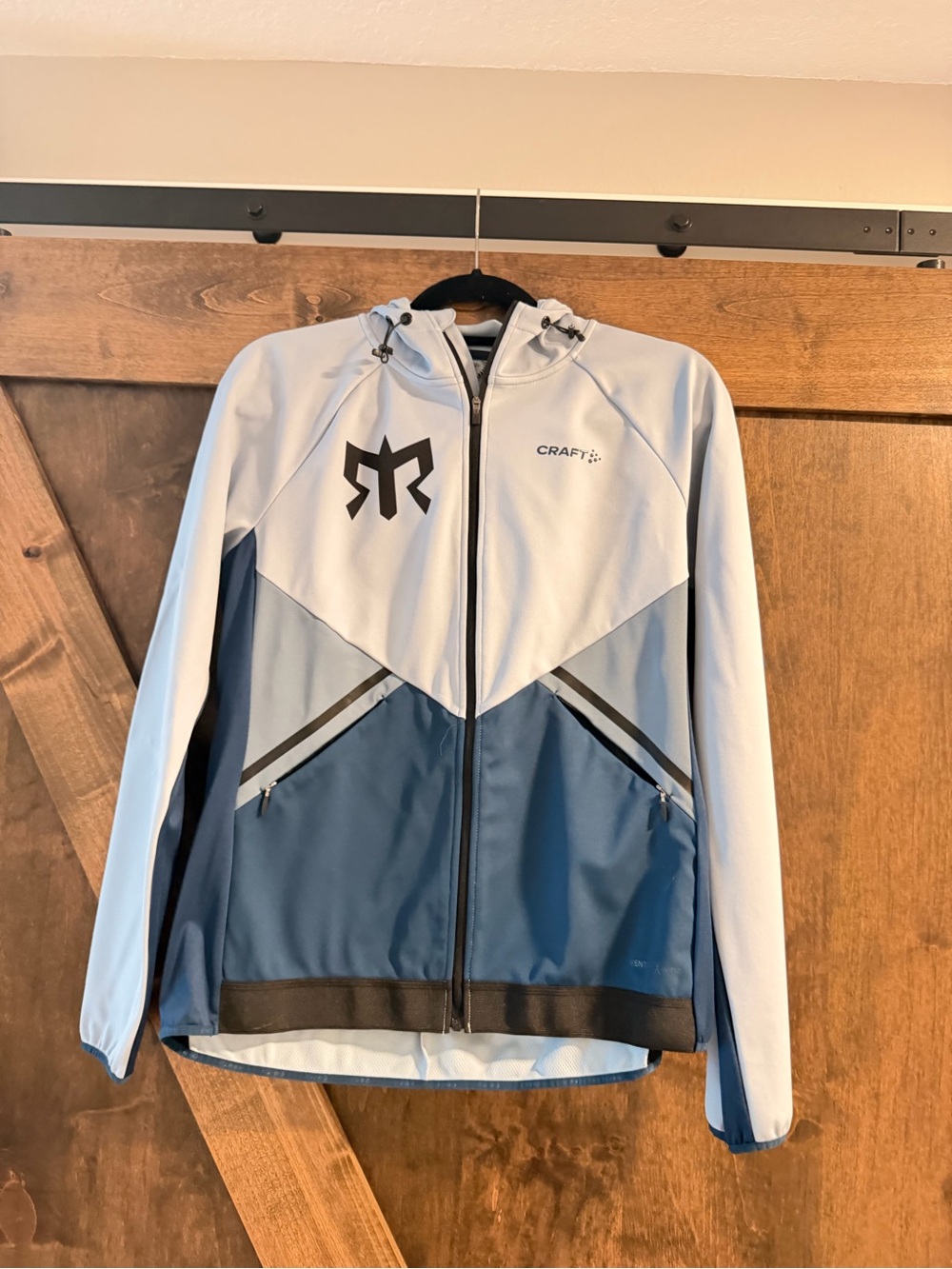 Ragnar Craft Women’s CORE Glide Hood Jacket Blue Gray Jacket